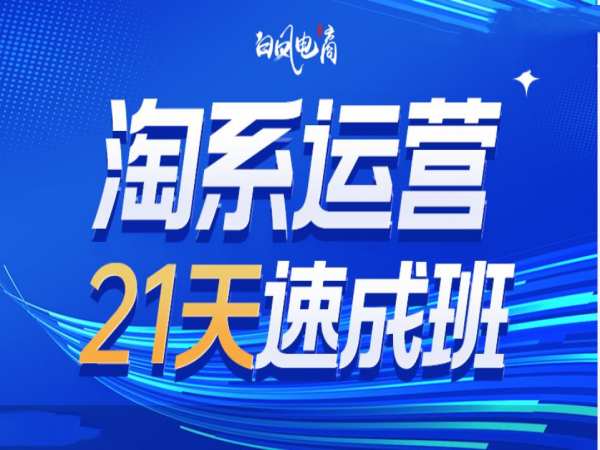 淘系运营21天速成班35期，年前最后一波和2025方向-爱搜