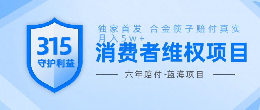 维Q赔付合金筷子玩法小白也能月入5w+风口项目实操-爱搜